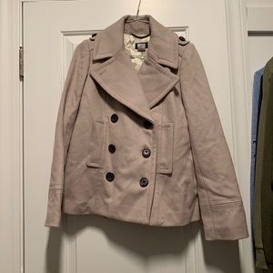 J. Crew Pea Coat size Medium - Blush